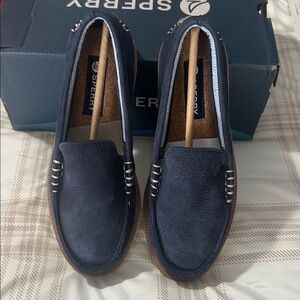 Sperry Men's Dark Blue Venetian Loafer Shoes